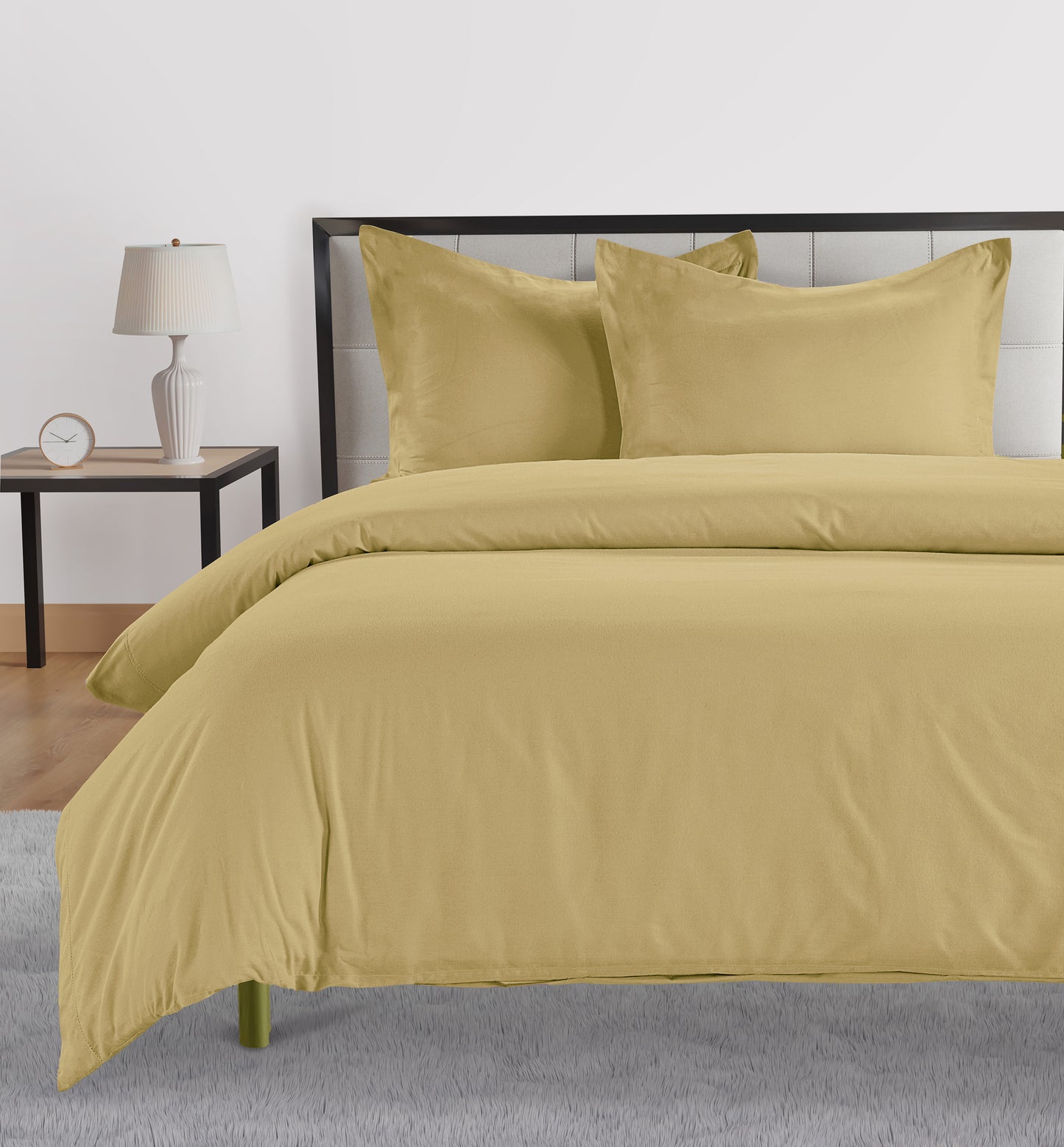 100% Organic Washed Cotton Quilt Cover Set - Cocoon