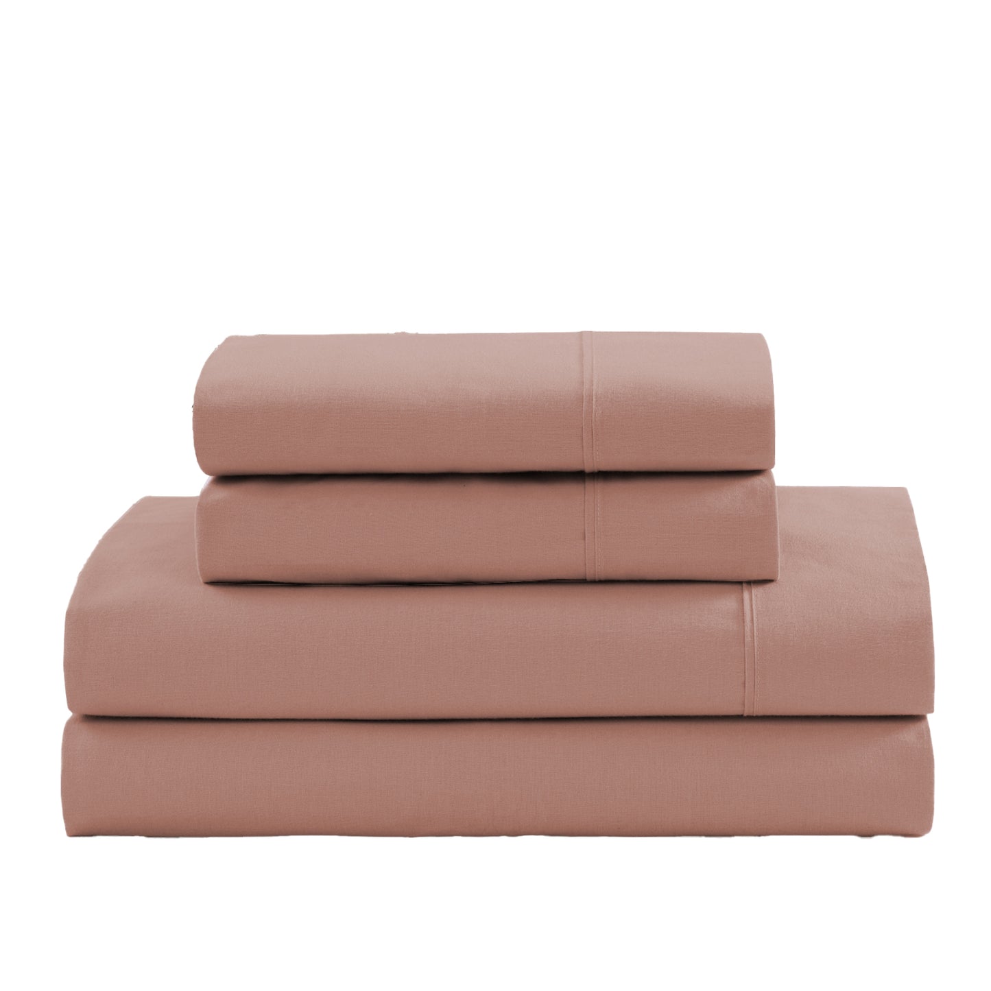 100% Organic Washed Cotton Sheet Set - Rose Dawn