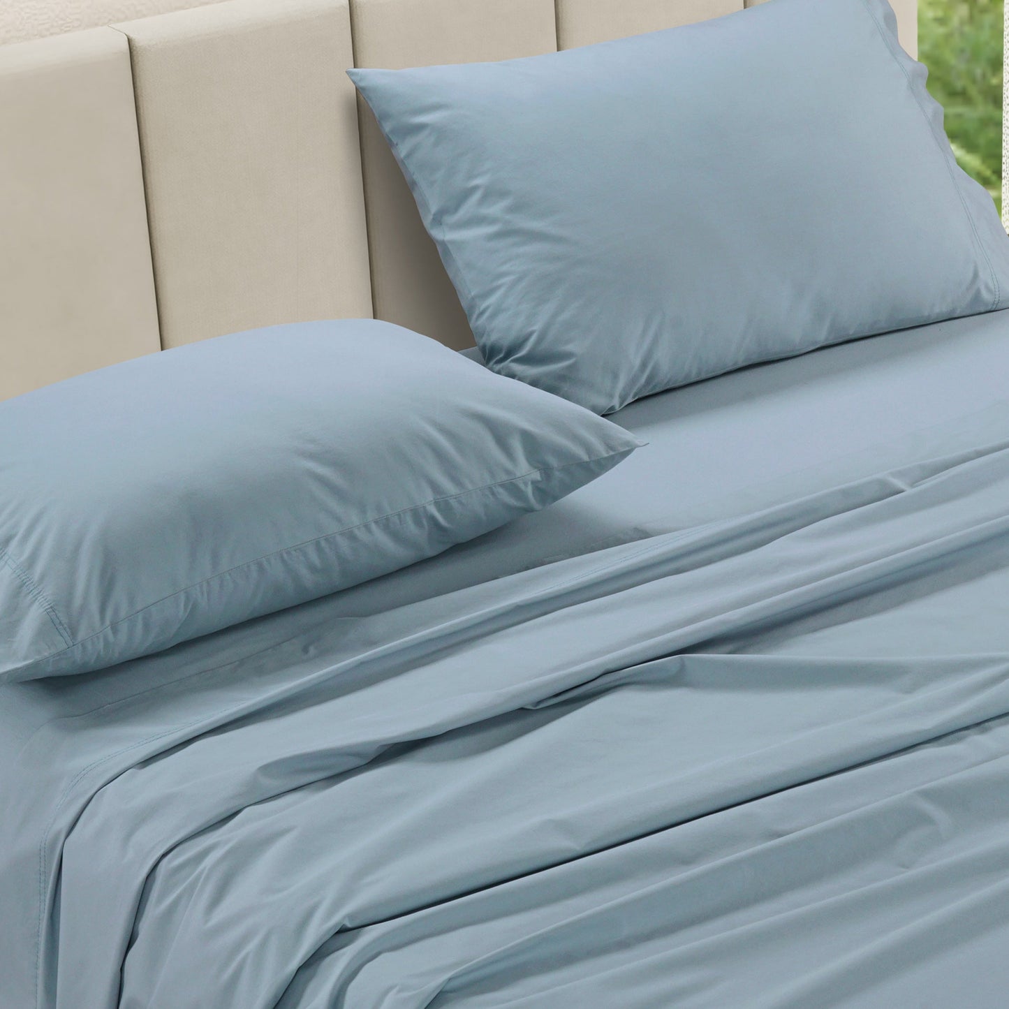 Everyday Cotton Sheet Set - French Blue