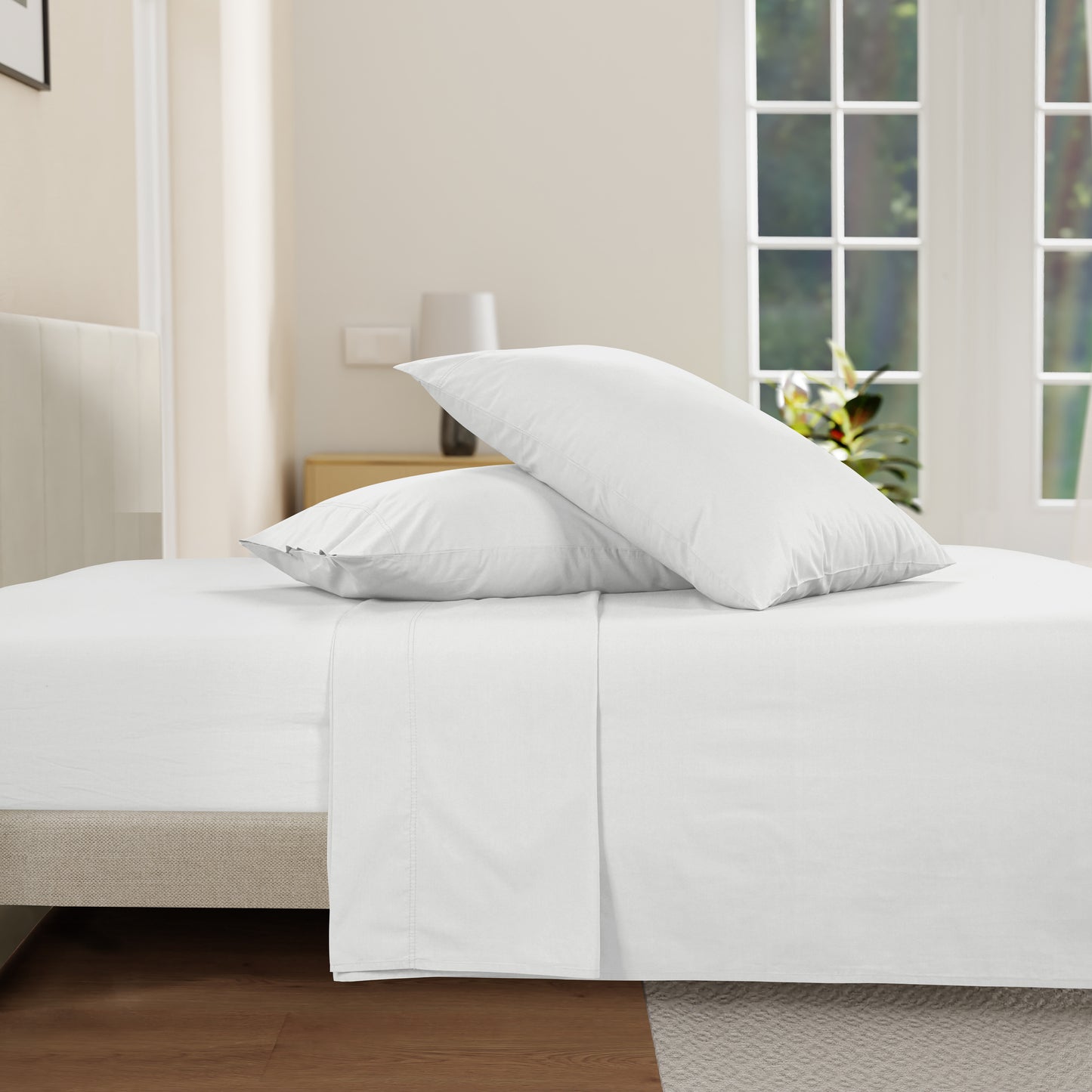 Everyday Cotton Sheet Set - White