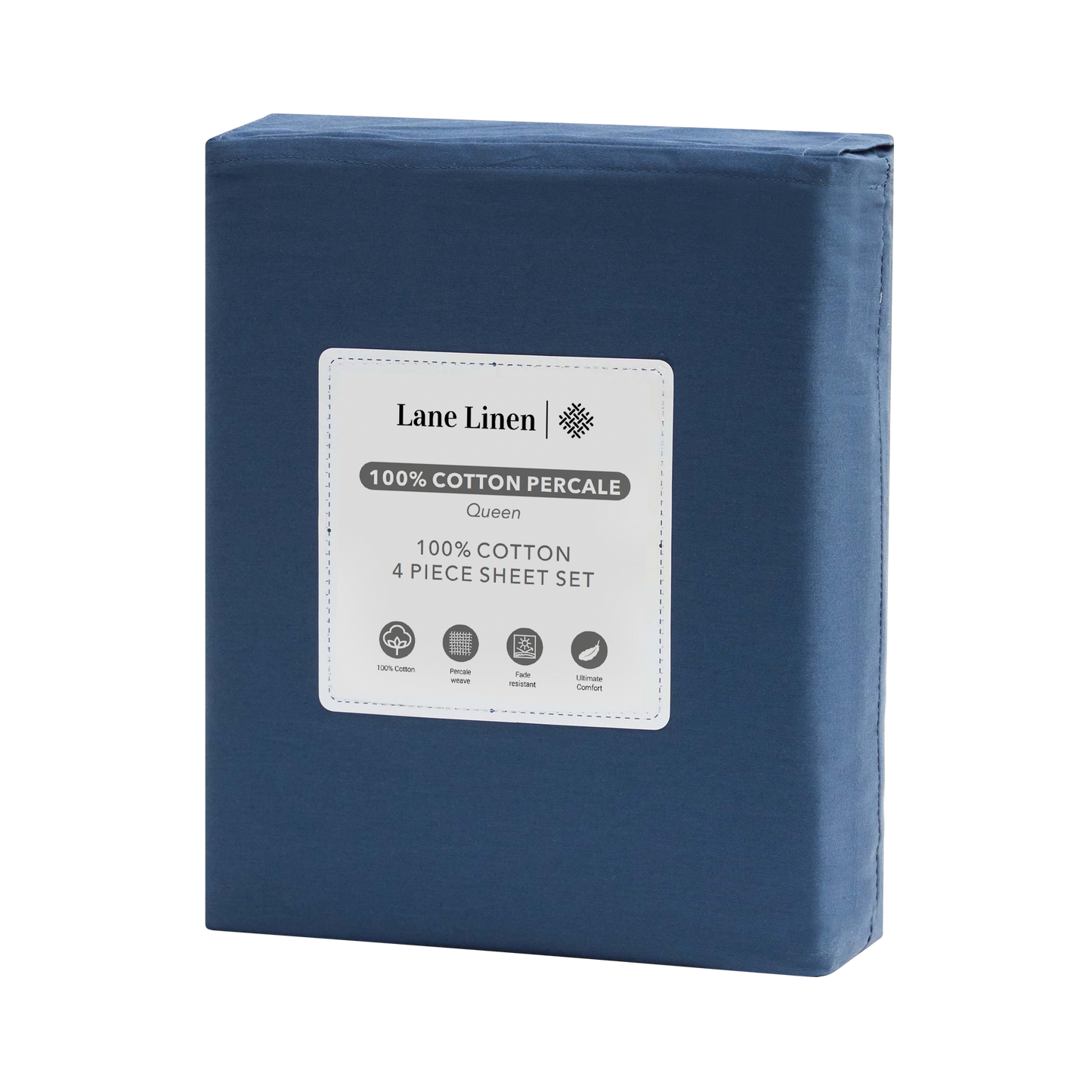 Everyday Cotton Sheet Set - Estate Blue