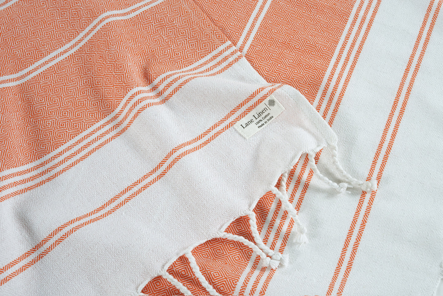 Set of 2 Diamond Turkish Beach Towels - Bird of Paradise