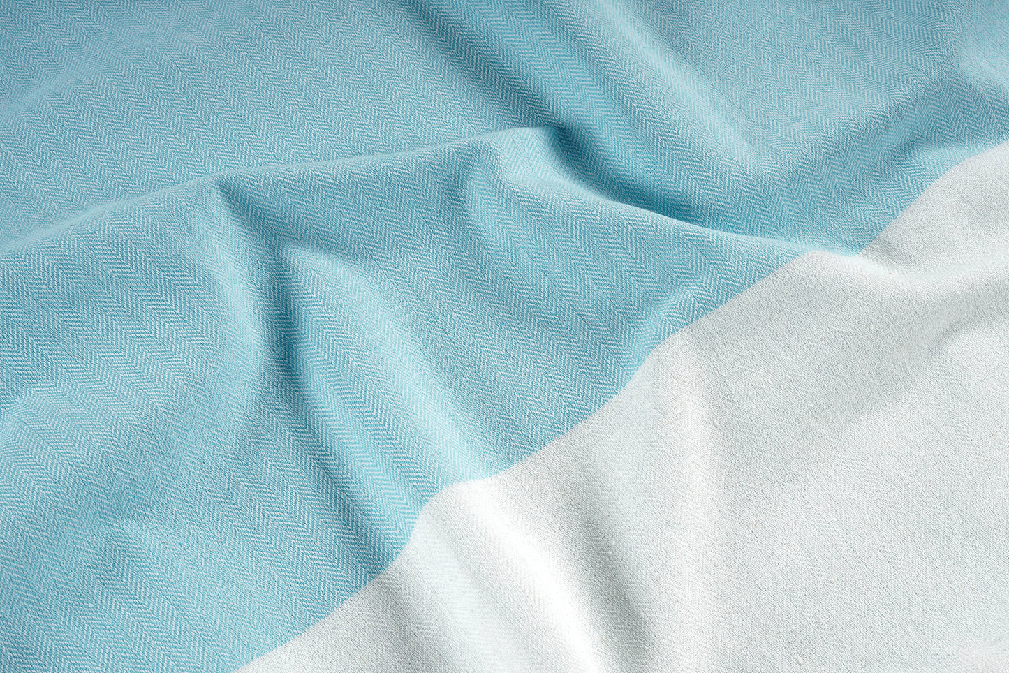 Set of 4 Herringbone Turkish Beach Towels - Plume