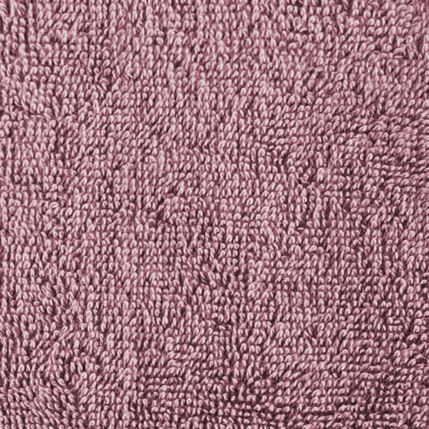12 Piece 100% Cotton Towel Set 550GSM - Wishful Mauve