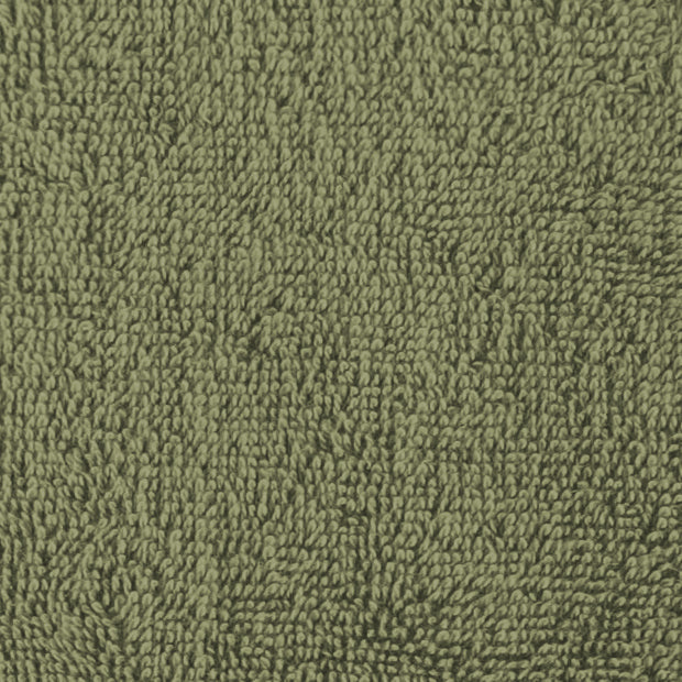 24 Piece 100% Cotton Towel Set 550GSM - Oil Green