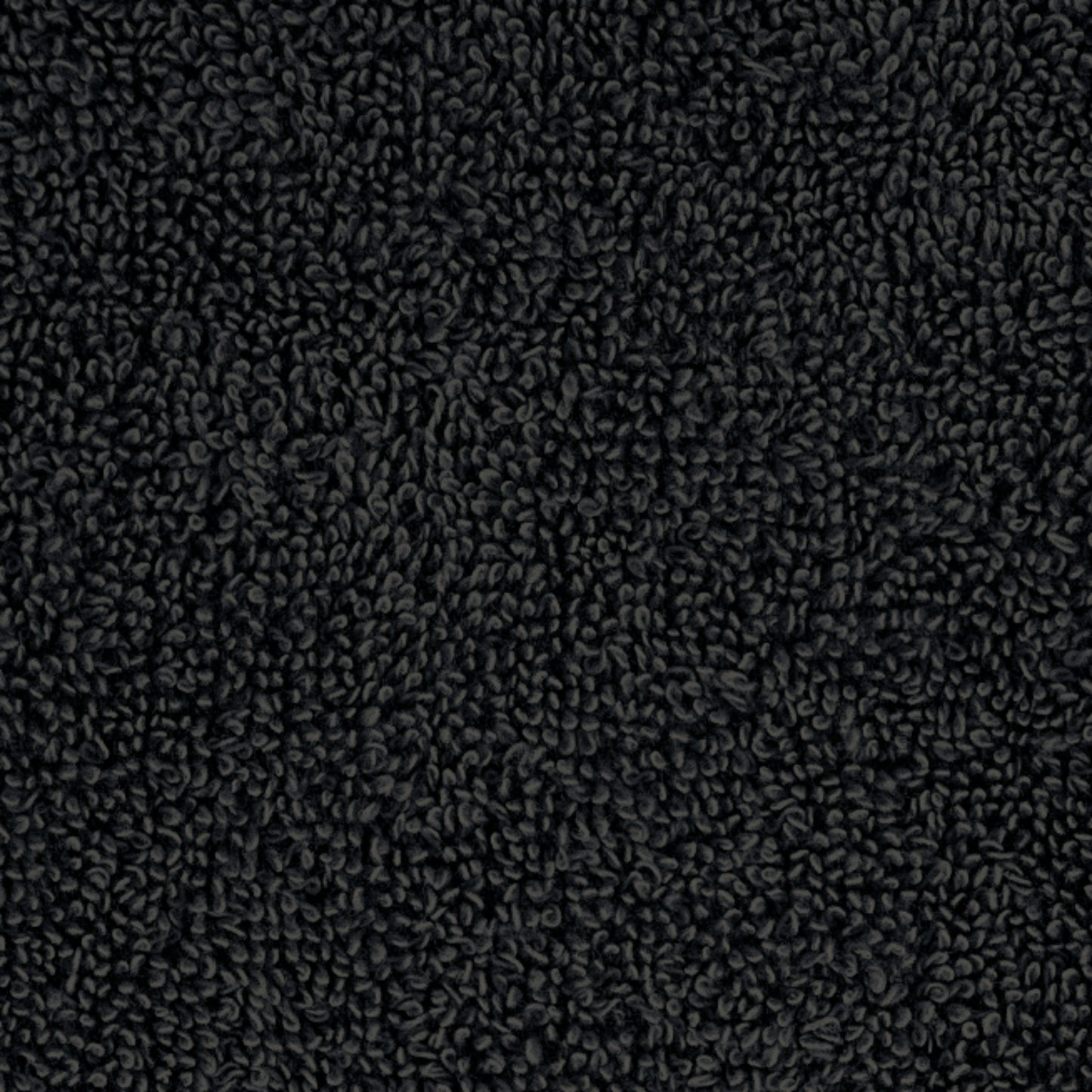6 Piece Cotton Towel Set 550GSM - Black