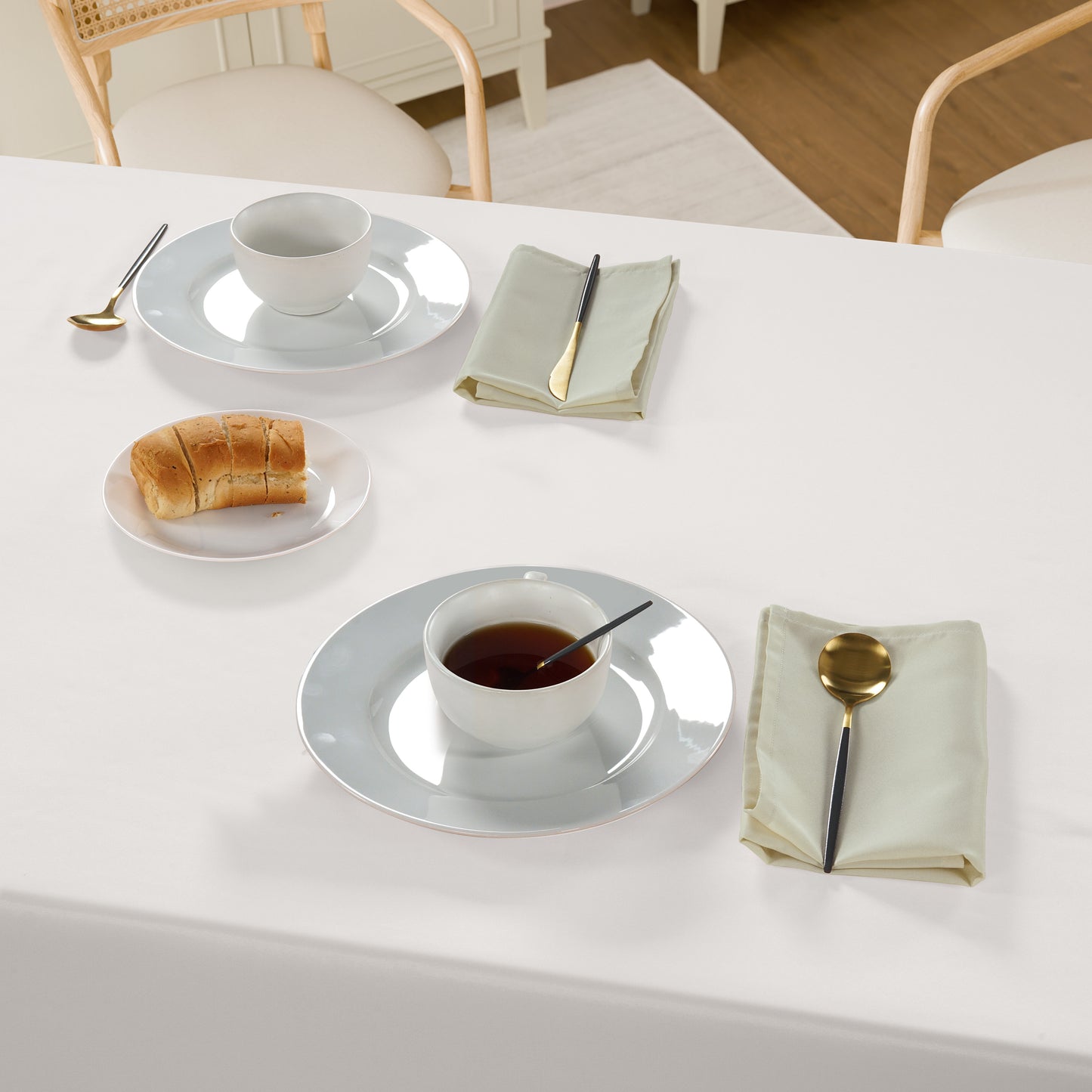 Set of 6 Napkins 50x50cm - Pumice Stone