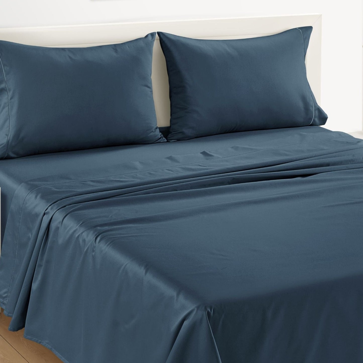 1000TC Pure Egyptian Cotton Sheet Set - Denim