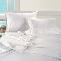 1000TC Pure Egyptian Cotton Sheet Set - White