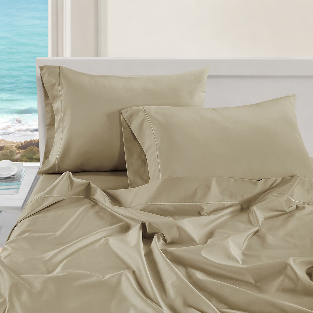 1000TC Pure Egyptian Cotton Sheet Set - Linen