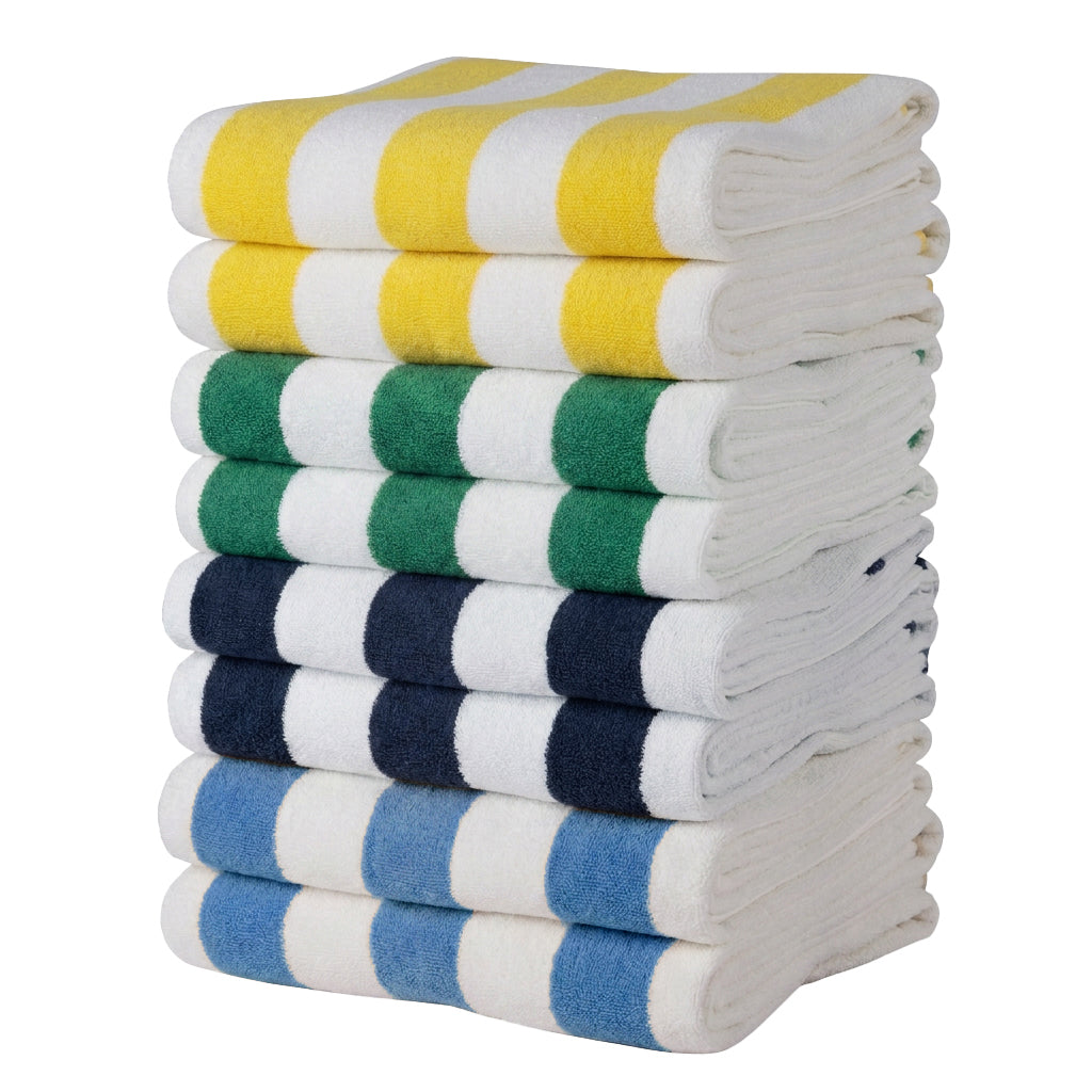 Cabana Beach Towels - Set of 8 - Gazebo