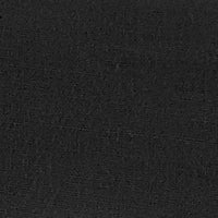 100% Organic Washed Cotton Quilt Cover Set - Black