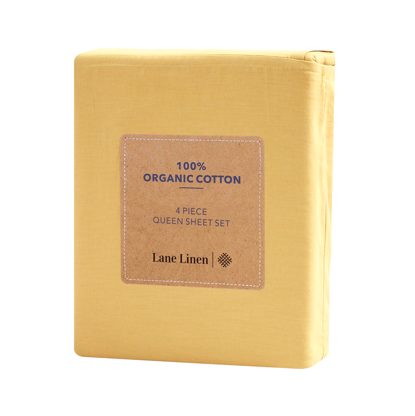 100% Organic Washed Cotton Sheet Set - Cocoon