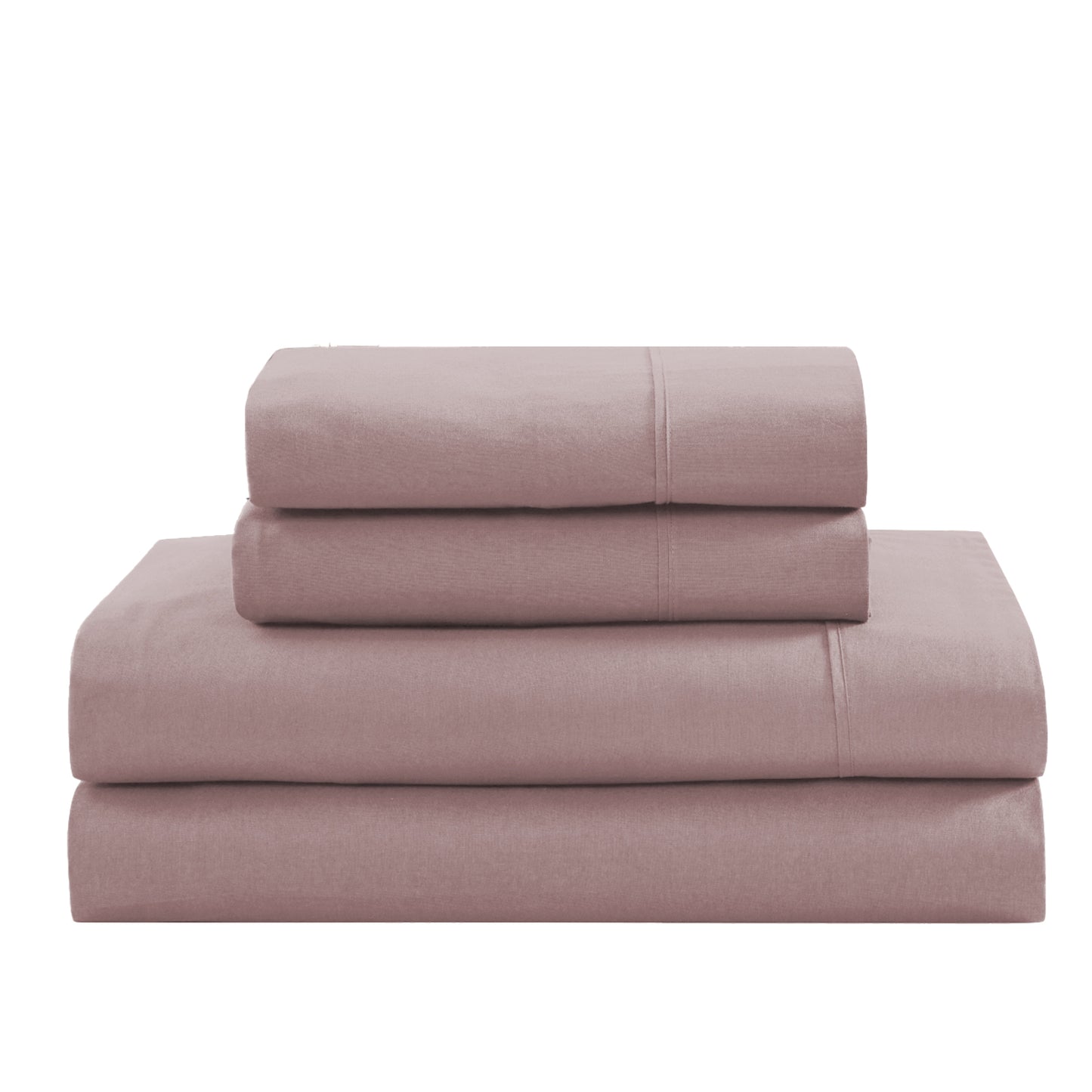 100% Organic Washed Cotton Sheet Set - Lilac