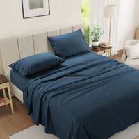 Everyday Cotton Sheet Set - Estate Blue