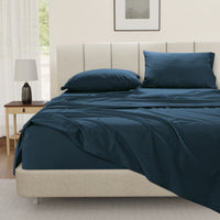 Everyday Cotton Sheet Set - Estate Blue
