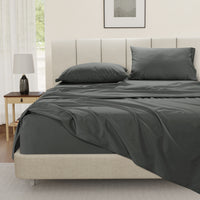 Everyday Cotton Sheet Set - Charcoal