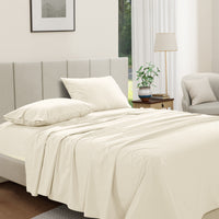 100% Cotton Sheet Set - Ivory