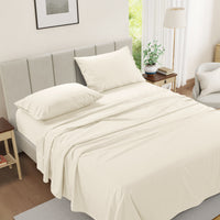 100% Cotton Sheet Set - Ivory