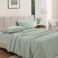 Everyday Cotton Sheet Set- Mineral