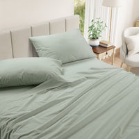 Everyday Cotton Sheet Set- Mineral
