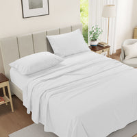 Everyday Cotton Sheet Set - White
