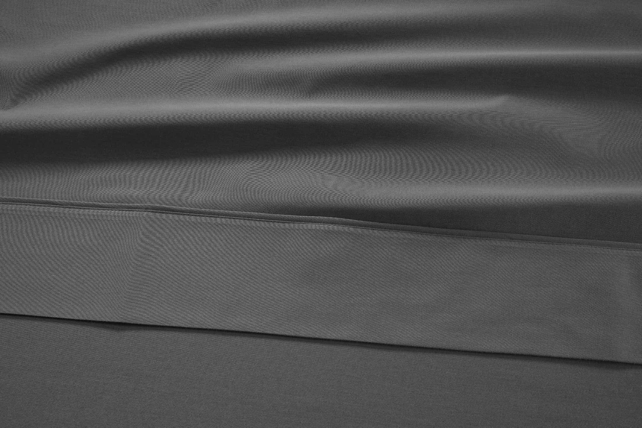 100% Cotton Sateen 500TC Sheet Set - Charcoal