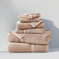 Organic Cotton Bedding & Towel Bundle - Taupe