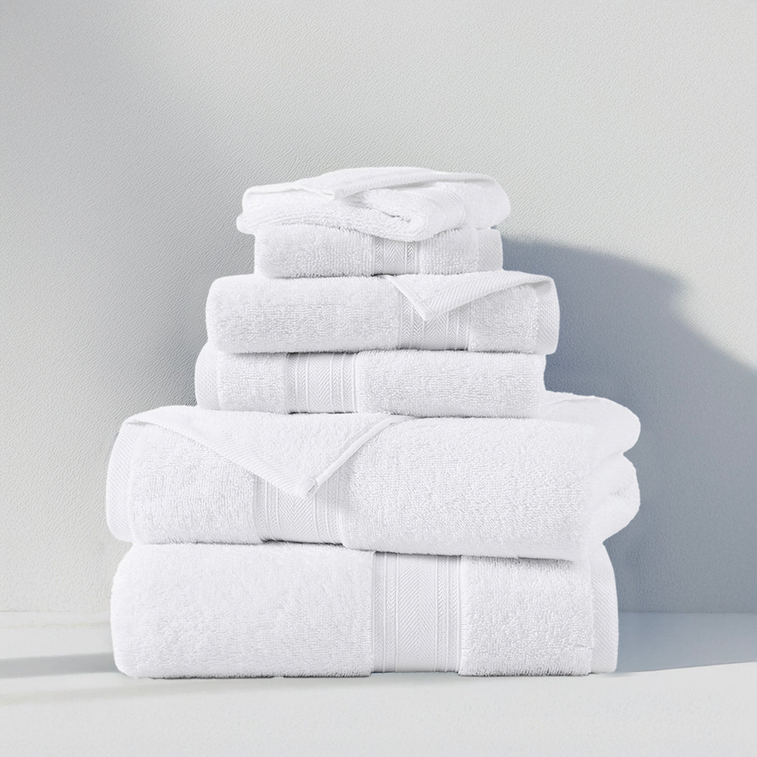 Organic Cotton Bedding & Towel Bundle - White