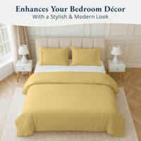 100% Organic Washed Cotton Quilt Cover Set - Cocoon