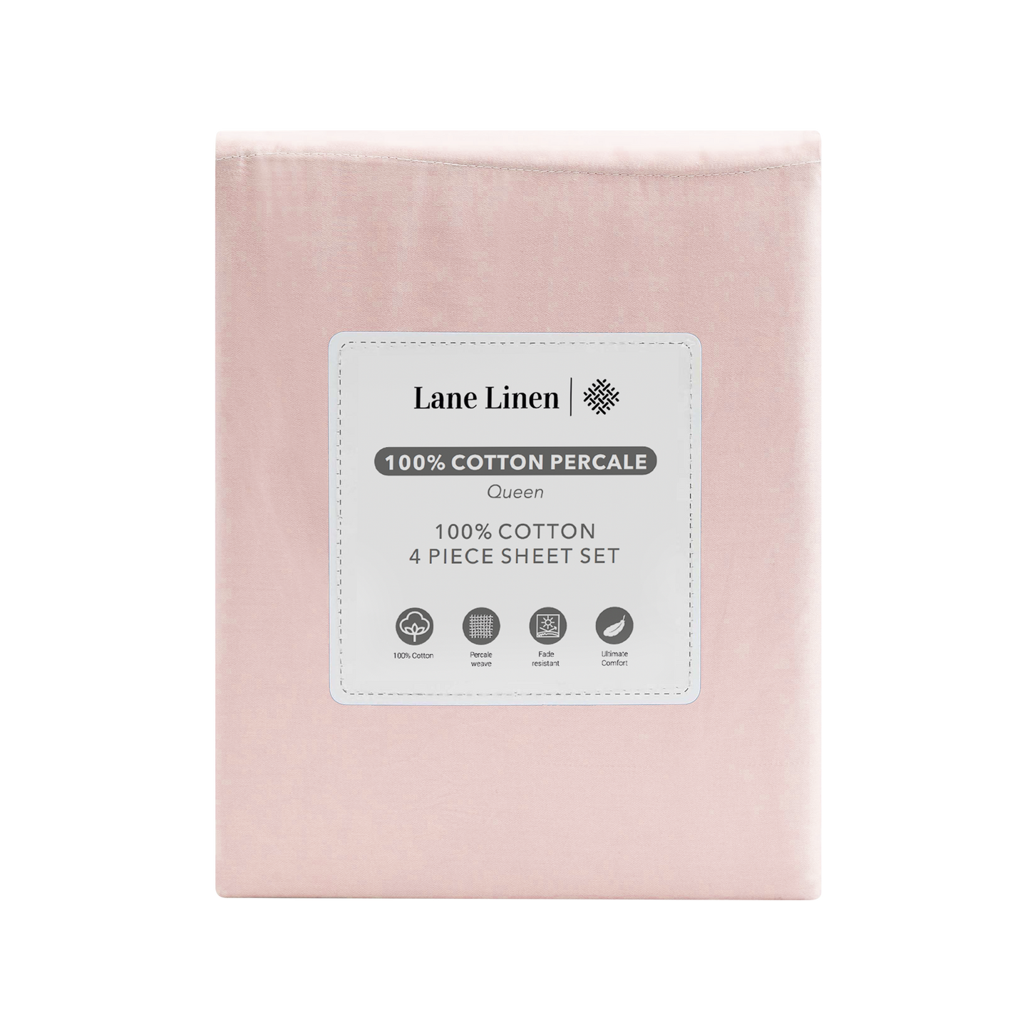 100% Cotton Sheet Set - Sepia Rose