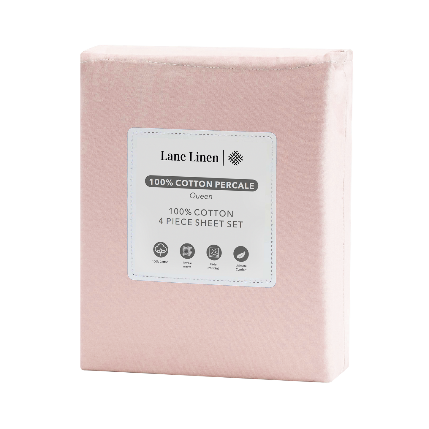100% Cotton Sheet Set - Sepia Rose
