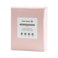 100% Cotton Sheet Set - Sepia Rose