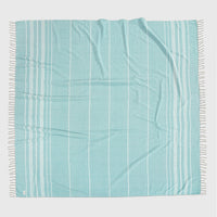 Turkish Towel Beach Blanket - Aqua