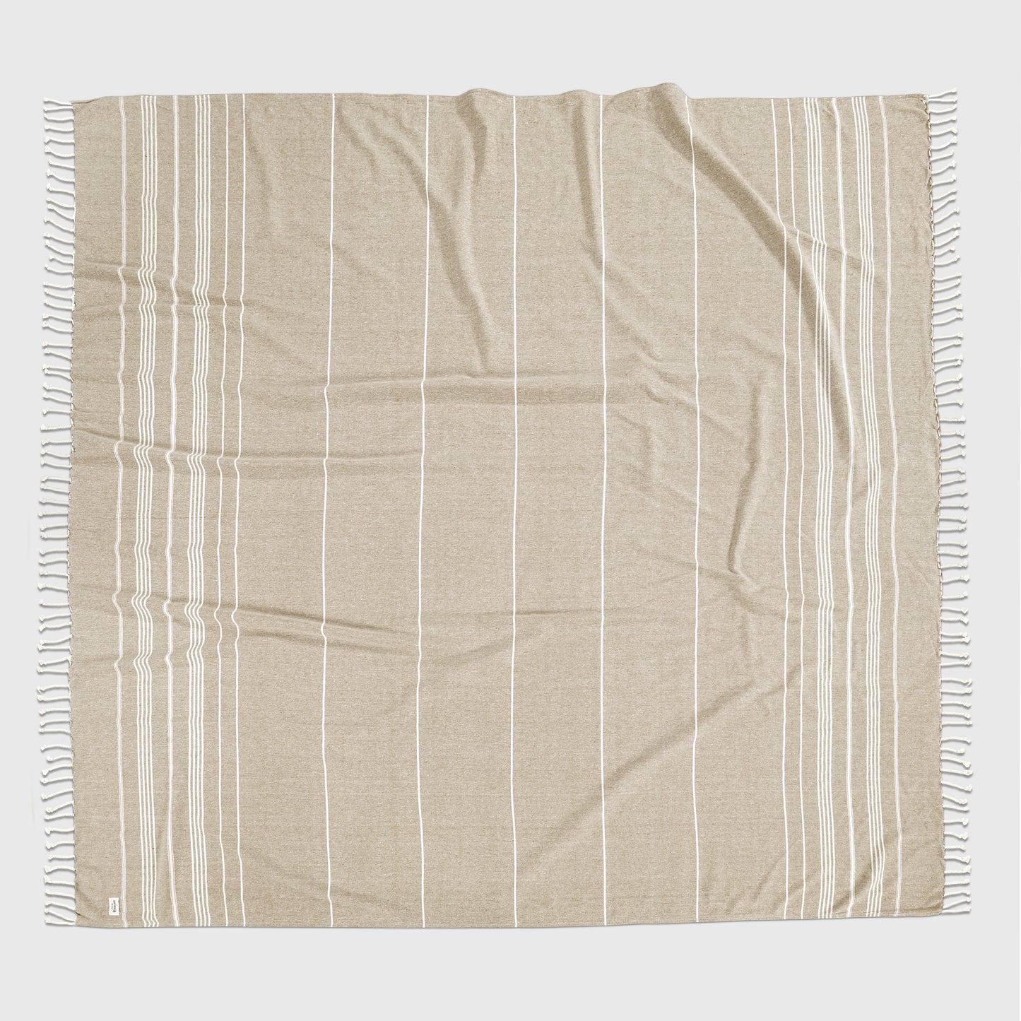 Turkish Towel Beach Blanket - Beige