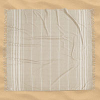 Turkish Towel Beach Blanket - Beige