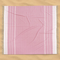 Turkish Towel Beach Blanket - Candy Pink