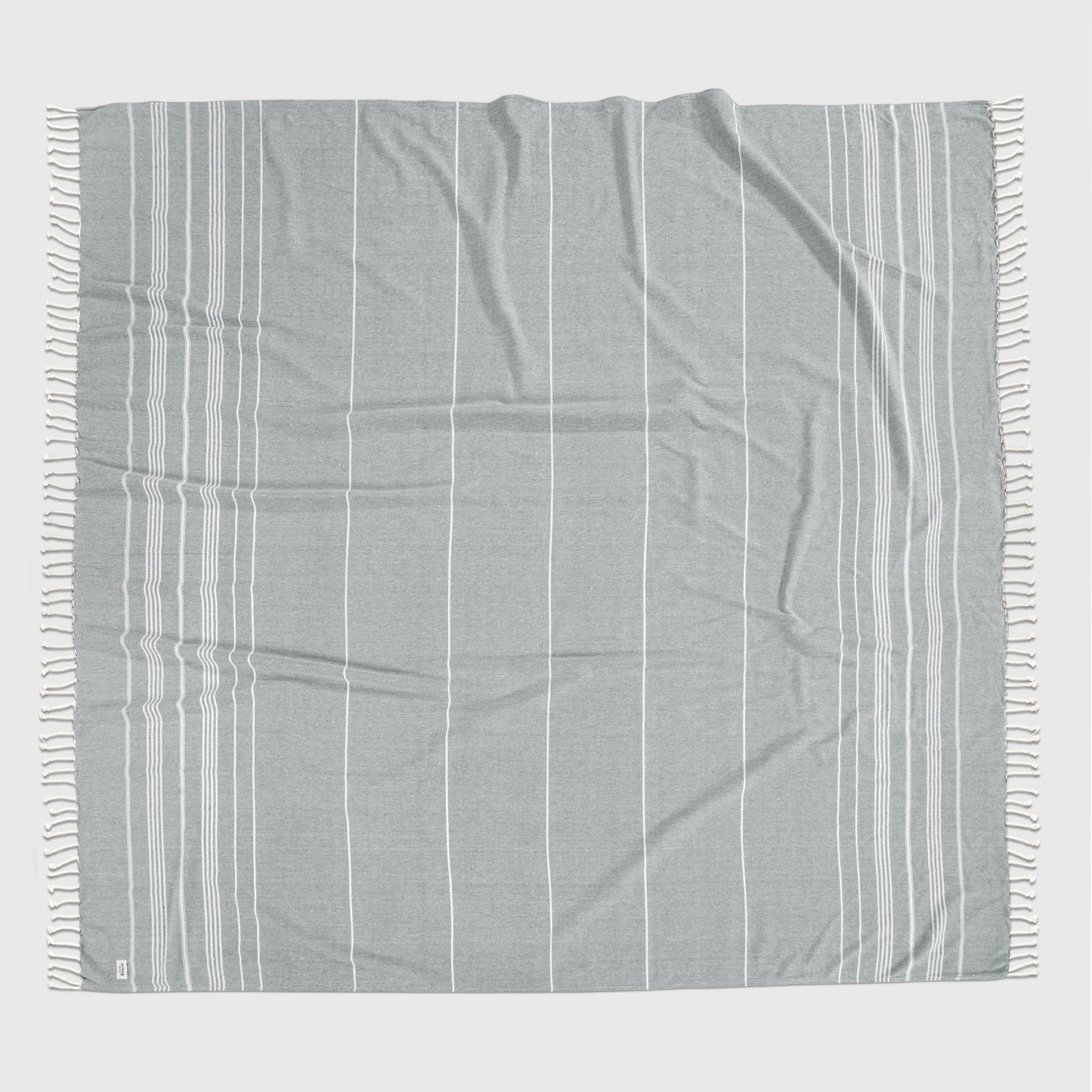 Turkish Towel Beach Blanket - Grey