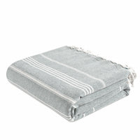 Turkish Towel Beach Blanket - Grey