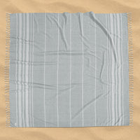 Turkish Towel Beach Blanket - Grey