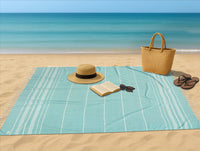Turkish Towel Beach Blanket - Hunter Green