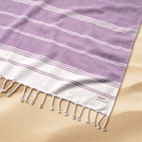 Turkish Towel Beach Blanket - Regal Orchid