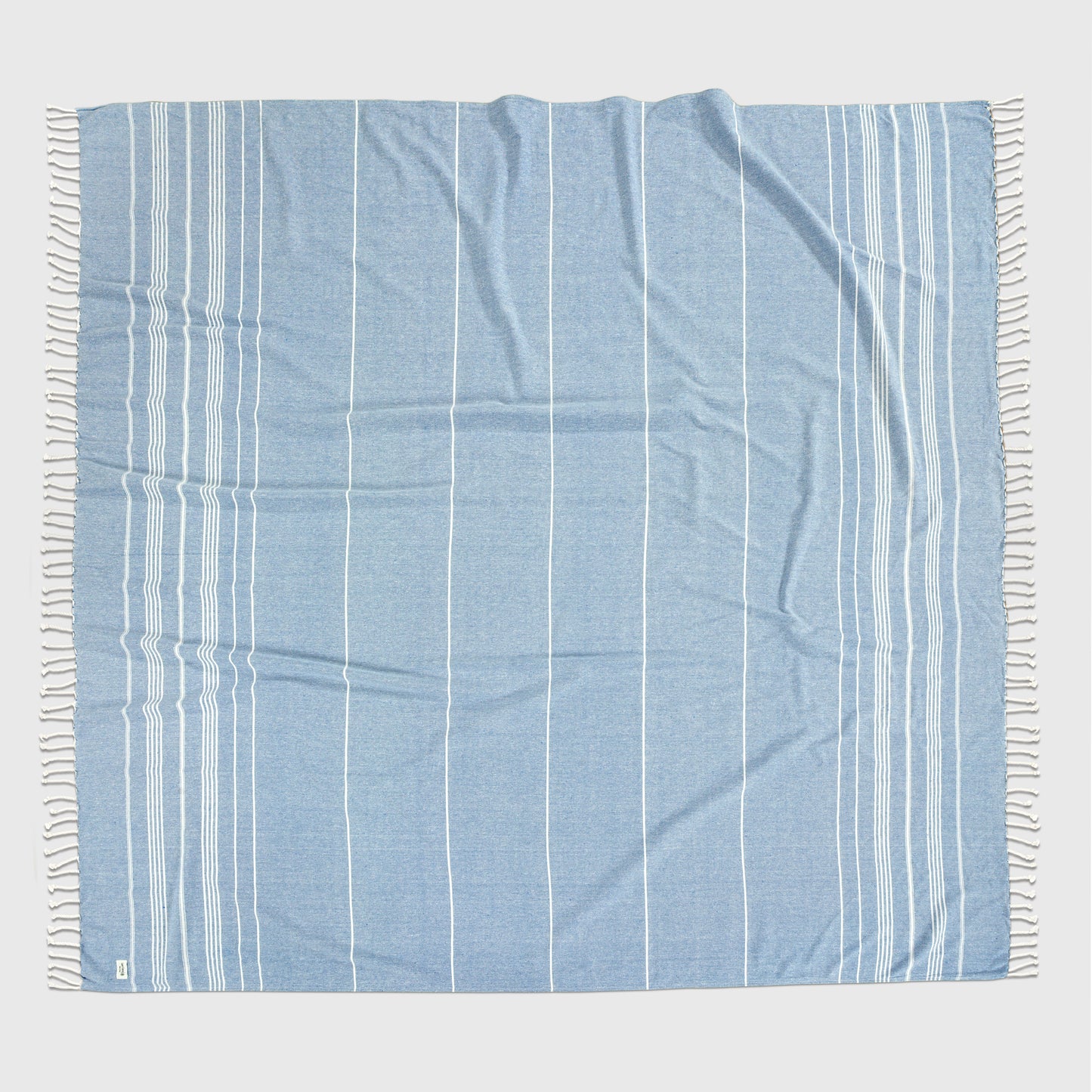 Turkish Towel Beach Blanket - Sky Blue