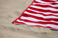 Cabana Beach Towels - Red