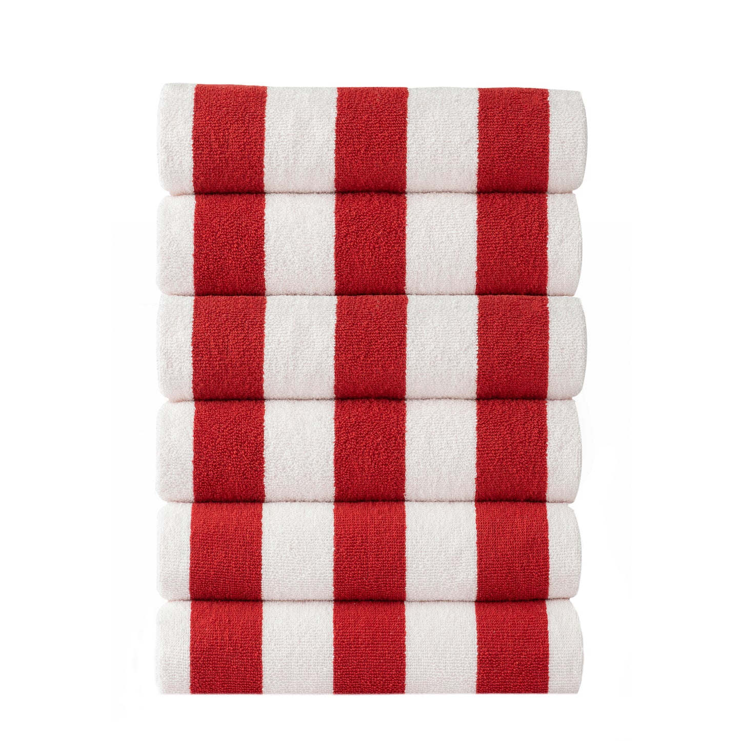 Cabana Beach Towels - Red