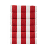 Cabana Beach Towels - Red