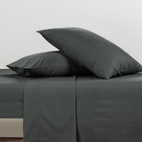 Everyday Cotton Sheet Set - Charcoal
