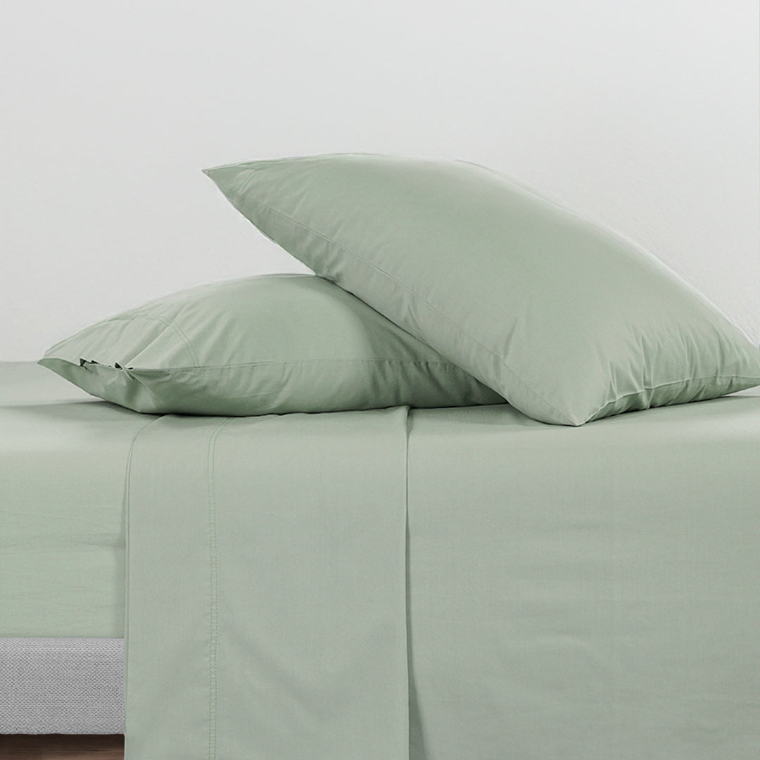 Everyday Cotton Sheet Set- Mineral