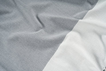 Set of 4 100% Cotton Herringbone Turkish Beach Towels - Grey