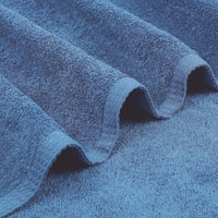 12 Piece 100% Cotton Towel Set 550GSM - Blue Allure